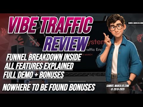 VIBE TRAFFIC Review & Bonuses: Walkthrough + OTO 🔵 Vibe Traffic Review [NEW] VibeTraffic Review