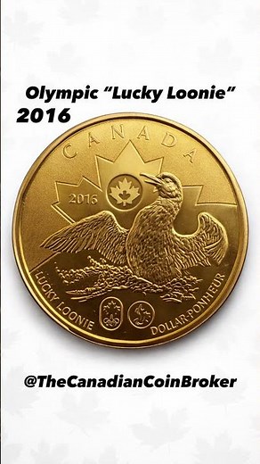 Canadian 2016 Lucky Loonie 🇨🇦 MS values #canadiancoins #coin #coincollecting