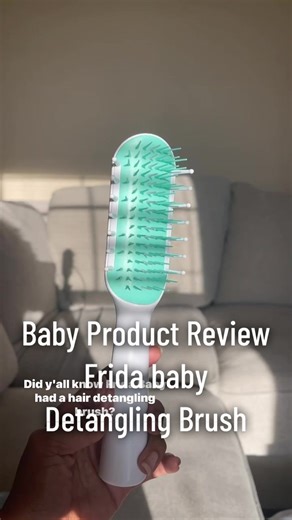 A honest “baby hair tool” review #fridababy #fridababyhairbrush #fridababyreview #babyhairproduct #babyhairbrush #babyhaircareproducts #babyhaircare