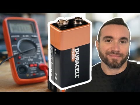 How to Test a 9 Volt Battery with a Multimeter - Smoke Detector Maintenance