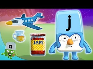 Alphablocks Letter J