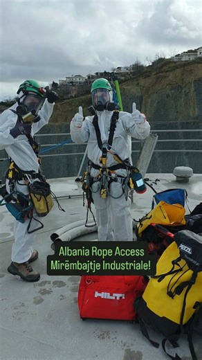 Ndërhyrje profesionale në hapësira të kufizuara dhe ambiente me risk të lartë. ✔ Ekip i trajnuar ✔ Procedura sigurie ✔ Standarde ndërkombëtare #albaniaropeaccess #petzl #irata #punimenelartesi #confinedspace | Albania Rope Access