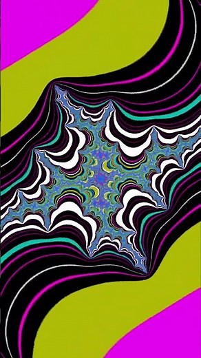 #animationart #trippyart #shortart Visual Trip: Fractals Synced to Spanish Psytrance