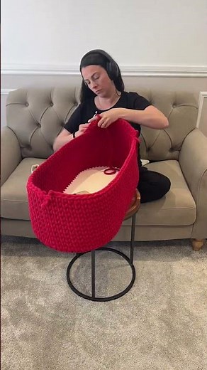 Crochet Moses Basket: The Ultimate DIY Nursery Project