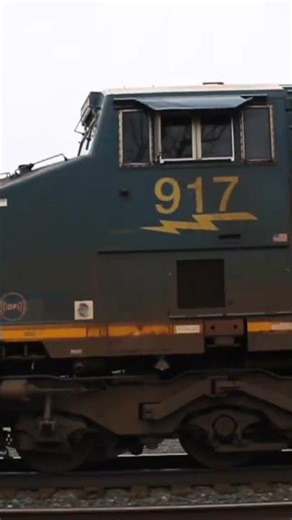 CSX 917 leads with a nice horn!!