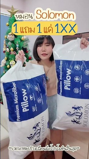 หมอน solomon สองใบราคาหลักร้อยคุ้มมาก!!