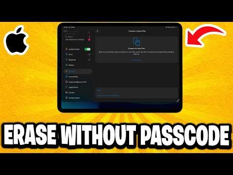 How To Erase iPad Without Passcode