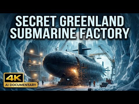 WHY BUILD A SUBMARINE HERE? ❄️ | Secret Greenland Shipyard Revealed | 4K AI Cinematic Documentary