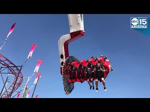 NEW RIDE! Titan swings you up 17 stories at Arizona State Fair - ABC15 Digital