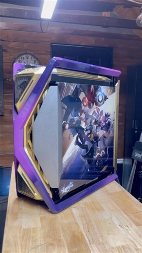 Honkai Star Rail Custom PC on ​⁠​⁠‪@ASUS‬ ROG Hyperion Case #honkaistarrail #bluehorsestudios