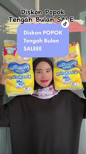 Diskon Popok Mamy Poko Tengah Bulan yang Hemat