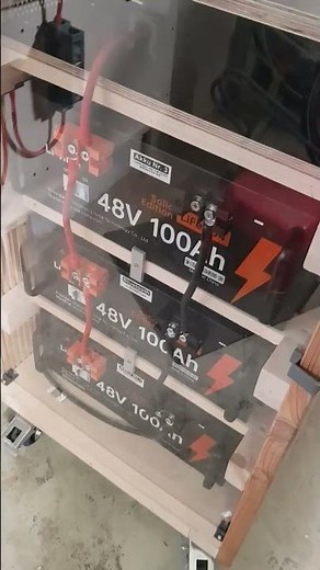 48V Akku selber bauen um Solarspeicher auf ca 28 kWh zu erweitern #tueftler DIY-Projekt