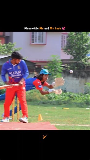 निशित 💛 on Instagram: "It’s Always Cricket 🏏♥️ No matter the day, the mood, or the season — cricket is constant. When plans change, when life gets loud, when nothing else makes sense… the bat, the ball, and the pitch still do. Some people grow out of things. I grew into this. Always have, always will.🫀"