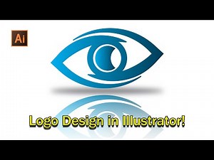 Eye Logo Design in Adobe Illustrator | Creative Eye Logo Tutorial