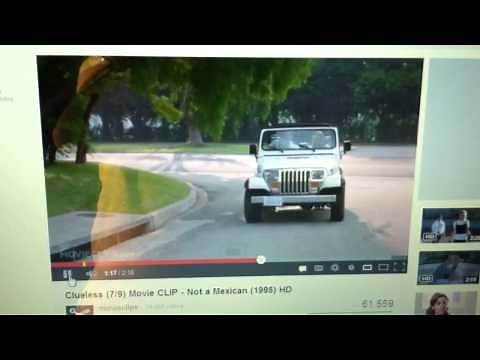 Cher's driving test scene from clueless.