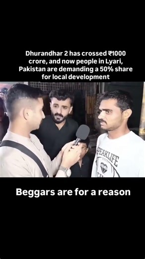 Dhurandhar 2 has crossed 1000 crore now people in Lyari Pakistan are demanding a 50% share