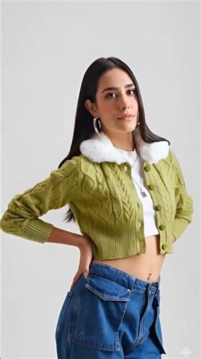 Beautiful Sweater Outfit #meesho #sweater #sweaterweather #meesho #fashion