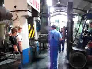 Key driver|wedge driver used to drive keys of forging hammer