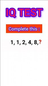 IQ test | math test