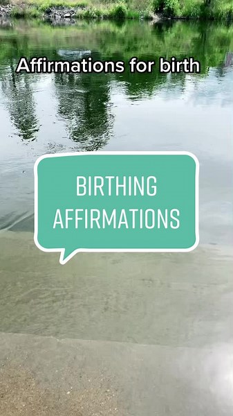 Affirmations for labour and birth #birthaffirmations #labouranddelivery #calmbirth #birthsupport #pregnancy #duein2022