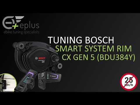Bosch Smart System CX GEN 5 [ BDU384Y ] RIM MAGNET Eplus Speed Unlocker installation (ENG)
