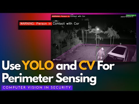 Perimeter Sensing Using YOLO and Computer Vision