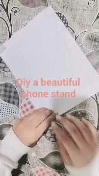 making a beautiful homemade phone stand for making video ❤️❤️❤️