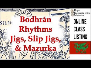 Bodhrán Rhythms Workshop - Jigs, Slip Jigs, and Mazurka
