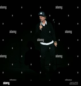 Actor, stand-up comedian, television host, and writer David Spade performs at Balboa Theatre in San Diego, California on Saturday, March 19, 2022. Mr. Spade is known for his comedy on Saturday Night Live as well as collaborations with Tiger Woods, Snoop Dogg, Adam Sandler, and Selena Gomez. The fourth and final installment of the Hotel Transylvania film series was released on Amazon Prime Video in January 2022 and stars Mr. Spade, Mr. Sandler, and Miss Gomez (Photo by Rishi Deka/Sipa USA) Credit