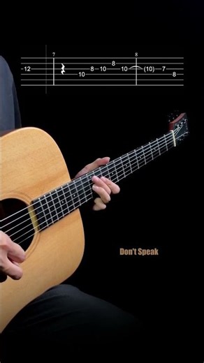 No Doubt – Don't Speak Guitar Solo Lesson | EASY 90s Iconic Solo #guitar #guitartutorial #strumly