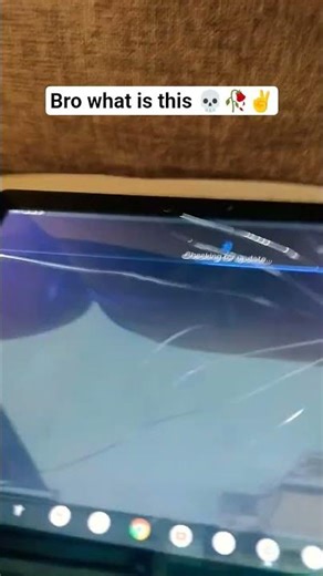 "I don't wanna update the Google Play system" ahh tablet 🥀🙏 #shorts