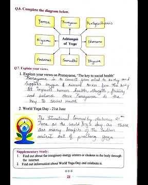 Health And Physical Education | 12Hsc| Solution of Exercise | Questions And Answer Key Hsc Board