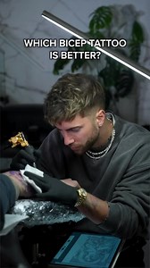 2.6K reactions · 31 shares | Which Bicep Tattoo is Better? 廊 | Daniel Silva Tattoo | Facebook