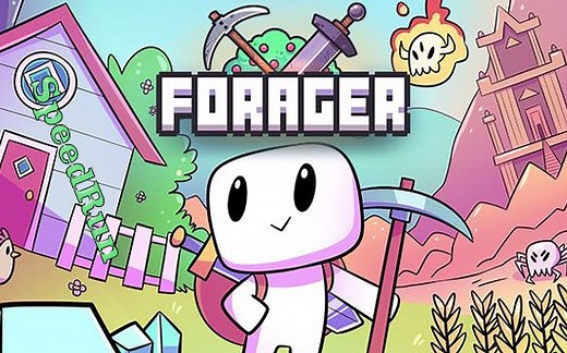 [Forager Speedrun]浮岛物语全岛屿速通-6:54【6分54秒】By Jaarl