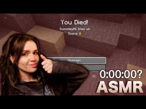 ASMR Learning to Minecraft Speedrun on the BEST SEED ever