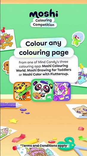Moshi Colouring Competition