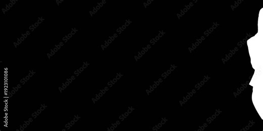 vector white silhouette of a woman on daily action with alpha channel