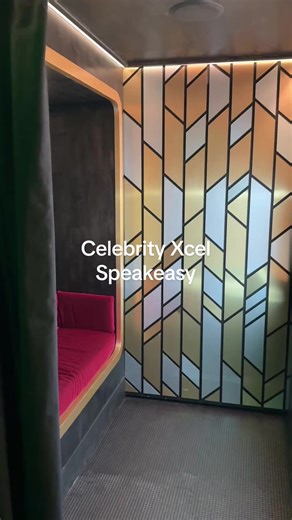 Celebrity Excel Speakeasy. My favourite spot - highest recommendation!!! #celebritycruises #celebrityxcel #cruiseship #cruisetok