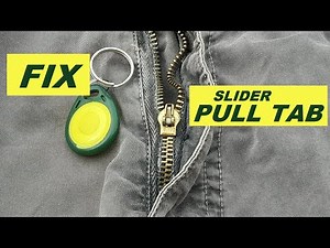Life Hack to Fix a Broken Zipper Pull Tab