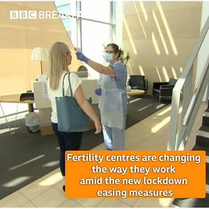"We're really excited...to getting going again." 👶 Thousands of couples trying for a baby can now resume their fertility treatment...but it might work a little differently ⤵️ | BBC Breakfast