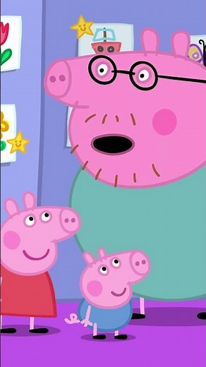 Las Estrellas del Grupo de Juego Brillan ⭐🎨 #shorts #peppapig