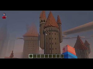 Minecraft Magical Castle Tour Full Wizarding World Build (Coming to Marketplace)