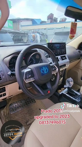 Toyota Prado 2015 Upgraded to 2023 - Interior & Exterior Transformation