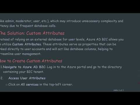 Limiting User Access with Custom Attributes in Azure AD B2C