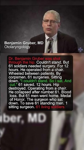 1 Hip-Shattered Surgeon Saved 61 Men Operating From a Chair | Military History Talks