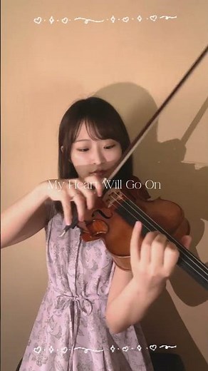 My Heart Will Go On - Titanic Theme Song #violincover
