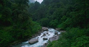 clip-1109418951-drone-flying-white-river-nepal-hills-landscapes