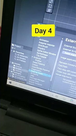 Day 4 Unity game development : script me error.