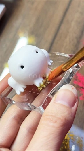 Frog Desk Buddy | #polymerclay #deskbuddy #diy #miniature #claycraft