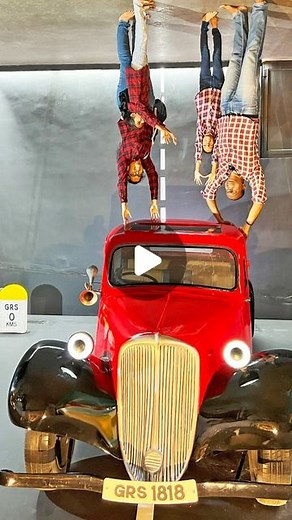 Sudeesh Kottikkal Mysuru on Instagram: "GRS Up Down Museum in Mysuru is the first and only Upside-down illusion museum in. GRS UP Down Museum is a unique Upside Down Museum that was started in June 2020. GRS UP Down Museum has 12 rooms including a kitchen, dining hall, and living room set up — that is all ‘upside down.’ Nineteenth-century car and scooter models, tables, chairs, and other furniture are attached to the roof. photographs taken at GRS Up Down Museum make us feel as if we are standin